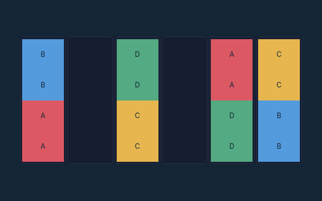 Water Sort Puzzle playing interface